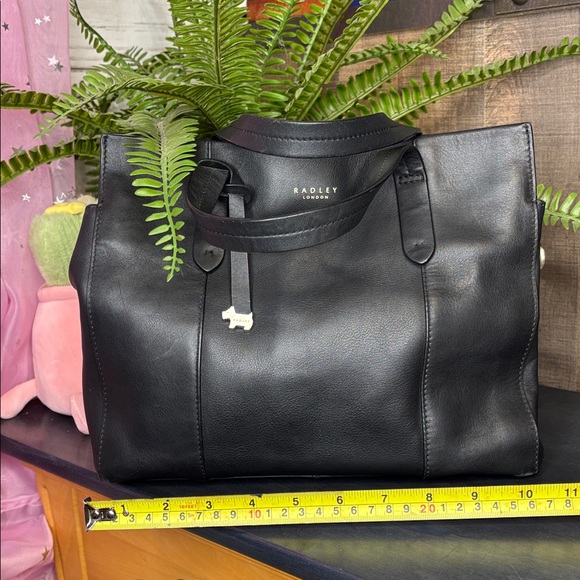 RADLEY LONDON Black Leather Handbag - Picture 8 of 10